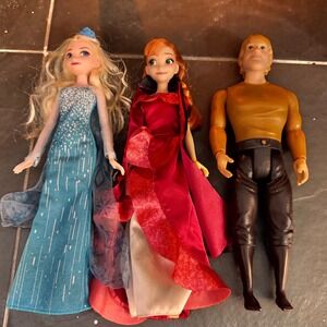 Disney Frozen Elsa Anna Kristoff Dolls Set Adventure Collection Hasbro 2018